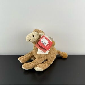 Russ Berrie Rare Luv Pets Sahara Brown Camel 5” Chamois Plush Luv Pet NWT